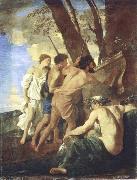 the arcadian shepherds Nicolas Poussin